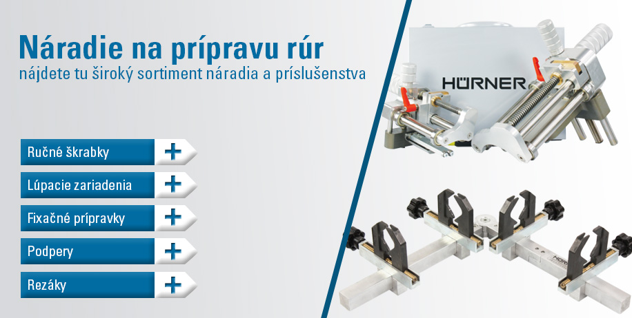 prislusenstvo na opracovanie a prípravu rur